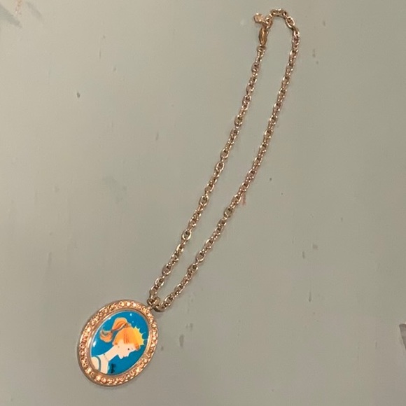 Tarina Tarantino Large Cameo Barbie Necklace